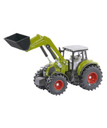 Claas Axion 850 Tractor w Front Loader Green w Gray Top 1/50 Diecast Mod... - £28.39 GBP