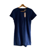 NWT Philosophy Sheath Dress Blue Short Sleeve Size 8 MSRP $78 - £17.60 GBP