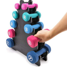 Dumbbell Holder Stand Rack,A-Frame Dumbbell Storage Racks,Dumbbells Home... - £36.76 GBP