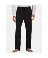 Athletic Works Men&#39;s Jersey Sleep Pants X-LARGE Pajama Lounge Solid Blac... - $317.60 MXN