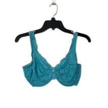 36DD Smart &amp; Sexy Super Cute Lace Underwire Bra ~ Teal Blue ~Adjustable ... - £13.43 GBP