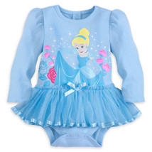 Disney Store Cinderella Costume Bodysuit for Baby Sz 9-12 18-24 Mos - £23.96 GBP