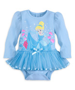 Disney Store Cinderella Costume Bodysuit for Baby Sz 9-12 18-24 Mos - £23.97 GBP