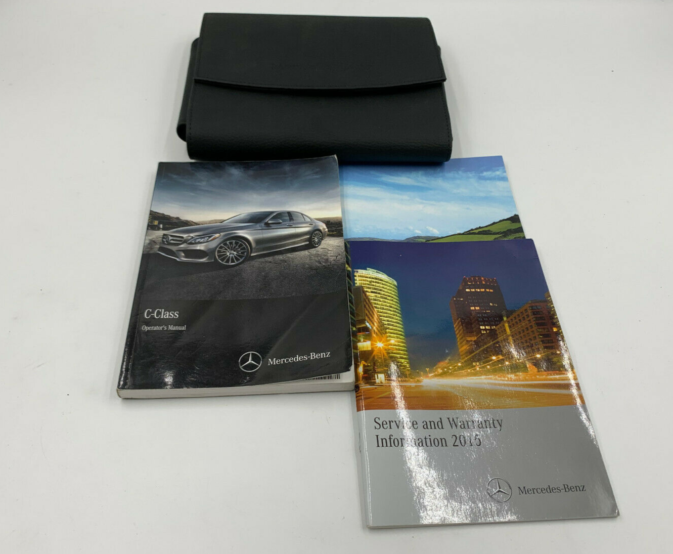 2015 Mercedes-Benz C-Class Owners Manual Handbook with Case OEM K01B50008 - $49.49