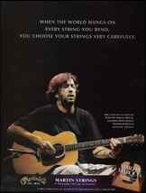 Eric Clapton Martin 000-42 acoustic guitar strings ad 1996 advertisement print - £3.17 GBP