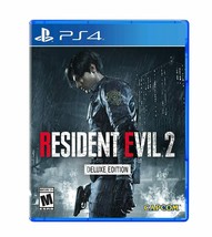 Resident Evil 2 Deluxe PS4! Rare!! Zombies, Walking Dead Action Fight, **Read!! - £69.65 GBP