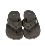 Sanuk Kids Flip Flops Yoga Mat Sandals Brown Size 4-5 - $276.80 MXN
