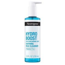 Neutrogena Hydro Boost Soothing Milk Facial Cleanser with Hyaluronic Aci... - $15.30