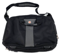 Wenger Swiss Laptop Computer Case Shoulder Bag Carry-On Black 15x12in - $13.98