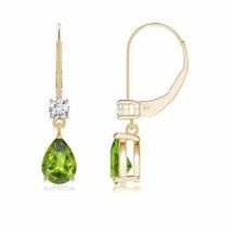 Authenticity Guarantee

ANGARA 1.61 Ct Pear Peridot Leverback Drop Earrings w... - £984.72 GBP