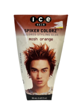 Joico ICE Hair Spiker Colorz Colored Styling Glue MOSH ORANGE 1.69 oz - £11.60 GBP