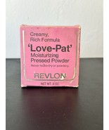 Vtg Revlon New Old Stock Love-Pat Tawny Beige Compact NIB (MU25) - $27.42 CAD