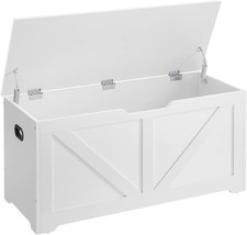 Vasagle Storage Chest, Storage Trunk With 2 Safety Hinges, Storage Bench... - £77.77 GBP