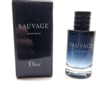 SAUVAGE Eau de Parfum / Perfume Christian Dior MINI TRAVEL SIZE .34 fl oz - £22.01 GBP