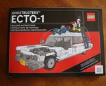 Lego 10274 Ghostbusters ECTO-1 Building Instructions Manual ONLY Replacm... - $14.24