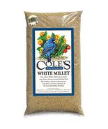 Cole&#39;s MI20 White Millet Bird Seed, 20-Pound - $78.47 CAD