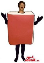 SPOTSOUND Empty Cover Large Red Book Mascot US Or Adult Halloween Costume - $1,200.00