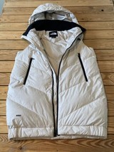 The North face Women’s Sleeveless 550 Fill Down Hooded Puffer Vest sz M ... - £61.44 GBP