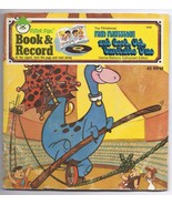 PETER PAN BOOK &amp; RECORD THE FLINSTONES Fred flintstone &amp; good old unreli... - £14.96 GBP