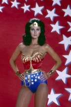 Lynda Carter in Wonder Woman busty pose in costume super hero 24x36 Poster - $32.99