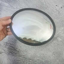 Velvac 714623 Hood Mount Mirror Mod Pod Mirror Only Round 8.5 in Chrome ... - $53.97