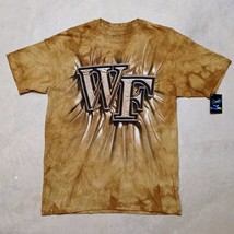 The Mountain Wake Forest Demon Deacons Tie Dye NCAA College T-Shirt Mens Medium - £18.07 GBP