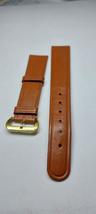 Strap Wacht Baume &amp; Mercier Geneve leather Measure :17mm 16-115-70mm - $125.00