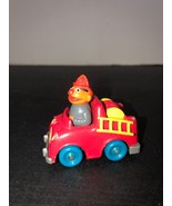 1981 Muppets Playskool Ernie In Firetruck Diecast 2 1/2&quot; - $13.65 CAD