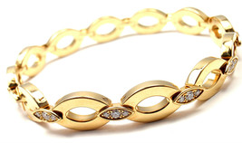 Rare! Authentic Cartier 18K Yellow Gold Diamond Diadea Link Bracelet - $9,072.00