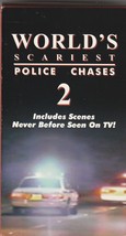 World&#39;s Scariest Police Chases #2 VHS Tape - Never Before Seen On TV! Rare - £43.96 GBP