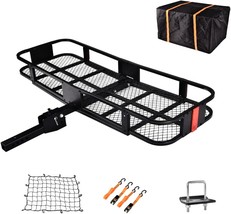 Titimo 60&quot;X21&quot;X6&quot; Folding Hitch Mount Cargo Carrier - Luggage, 550Lb Capacity. - £155.81 GBP