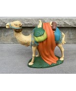 Vintage Holland Mold Standing Camel Ceramic Hand-painted Nativity 8.5&quot; Tall - £18.52 GBP