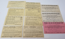 St. Louis City Real Estate Tax Cards 1930s 1940s Receipts Collector Set ... - £15.12 GBP