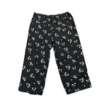 White Stag Stretch Capri Crop Pants Black White Tropical Vacation Size 12/14 - £12.95 GBP