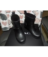 COACH Moto Rain BLACK Premium Rubber Upper Size 5 Women&#39;s NEW - $249.61 CAD
