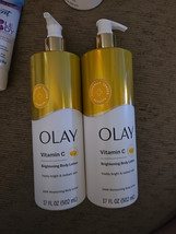 2 Olay Vitamin C Brightening Body Lotion 17 fl oz(YY37) - $31.55