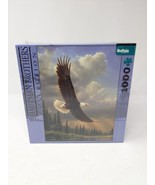 Hautman Brothers Collection Into the Light 1000 PC Puzzle Bald Eagle New... - £9.55 GBP