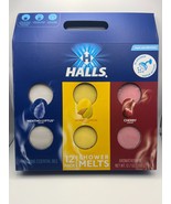 12 Pack Halls Shower Melts Cherry Mentho-Lyptus Honey Lemon Aromatherapy... - $553.47 MXN