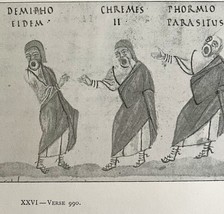 Phormio Of Terence Vatican Miniatures Print 1894 Victorian Verse 990 DWFF12 - $19.99