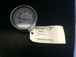 Wika 162810 Oil Filled Pressure Gauge -30-0 in.Hg - $27.50