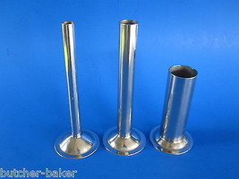 (3) Stuffing Tubes for CHEFS CHOICE meat grinder attachment on Kitchenaid mixer - £30.50 GBP