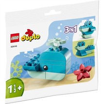 LEGO® DUPLO® 3 in 1 My First Whale 30648, (9 Pieces) NEW in bag - £8.14 GBP