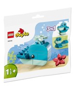 LEGO® DUPLO® 3 in 1 My First Whale 30648, (9 Pieces) NEW in bag - £7.77 GBP