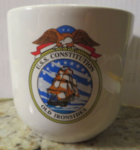 U.S.S. Constitution Old Ironsides Liberty Mug Cup Career Collectibles RA... - £13.99 GBP