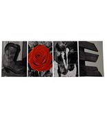 Love Western Photograph Word Letter Art Four 4 X 6 IN Loose Professional... - £15.72 GBP