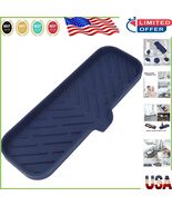 Food Grade Silicone Sink Organizer with Raised Edge - Navy Blue Soap Dis... - $455.10 MXN