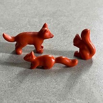 Playmobil Miniature Squirrels &amp; Fox Figures Replacement - £11.59 GBP