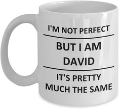 Mug for DAVID Lover Boyfriend BF Husband Dad Son Friend Brother Name Cof... - $14.09