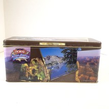 Vntg Doral Across America American Parks Advertising Tin Grand Canyon Yosemite - £6.58 GBP