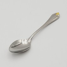 Yamazaki CARA GOLD Teaspoon 6 1/4&quot; Stainless Flatware Silverware JAPAN - $372.61 MXN